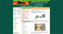 Desktop Screenshot of cerrajerosdemurcia.com